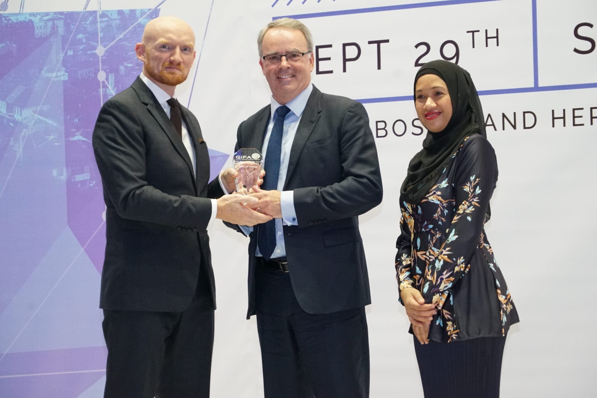Read more about the article DDCAP Group receives “Market Leadership Award 2018 (Facilitation & Support)” award at the Global Islamic Finance Awards (GIFA) in Sarajevo, the capital of Bosnia and Herzegovina